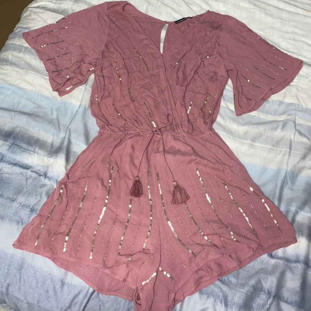 A&F Sequin Romper